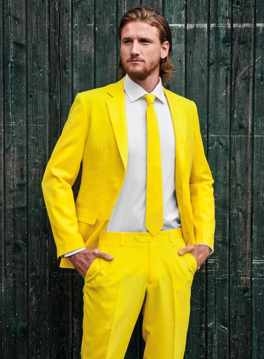 Actual product image OppoSuits Yellow Fellow (58)