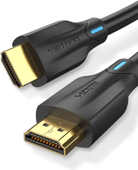 Actual product image Vention HDMI 2.1 cable black - 3m (3 m, HDMI)