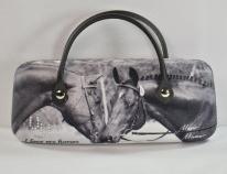 Image du produit Kögler Chevaux lunettes de cas, les deux têtes de chevaux