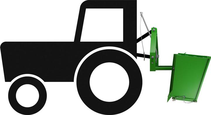 Image du produit Dema Heckcontainer 1000S Basic (390 l)