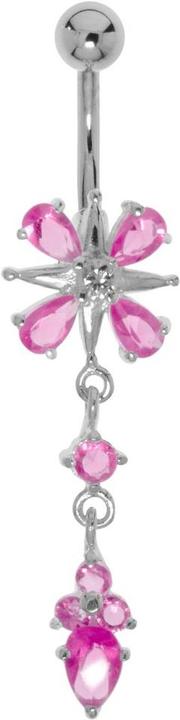 Produktbild Bijouteria Bauchpiercing (Edelstahl, Silber 925, Zirkonia)