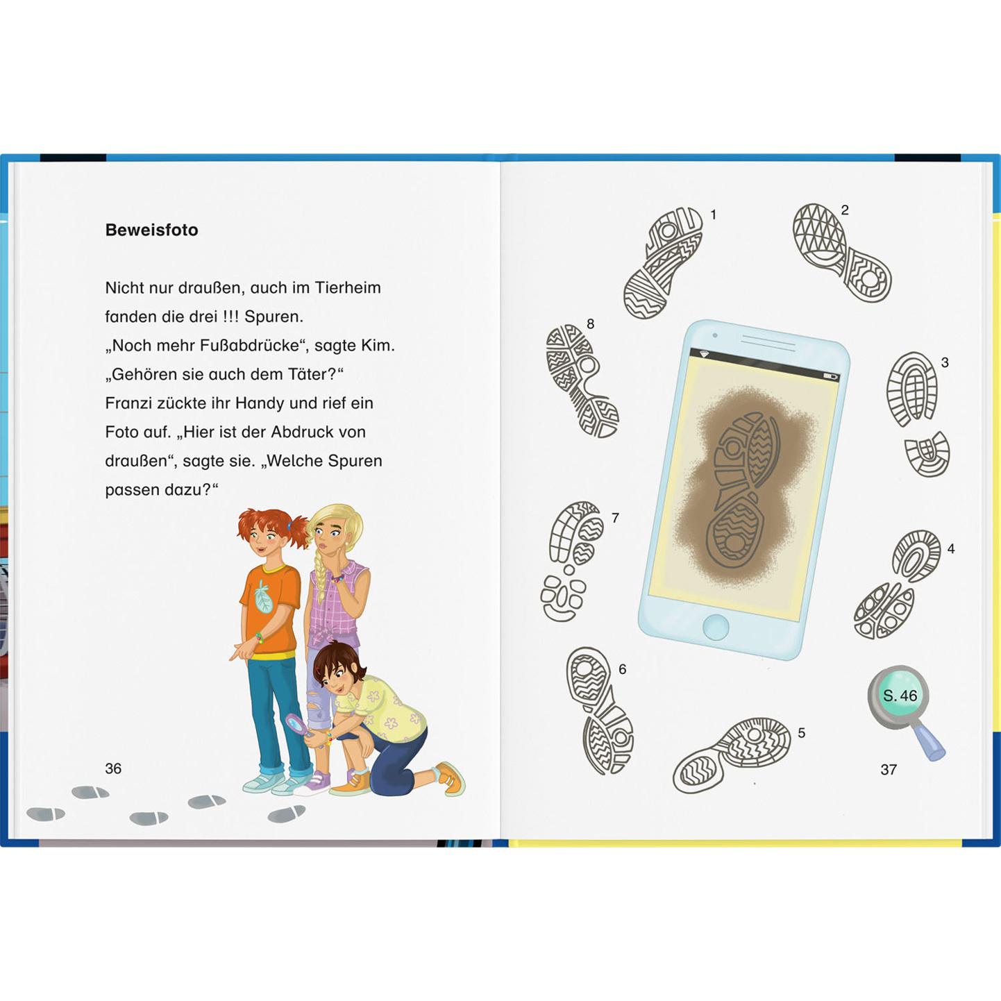 Thumbnail - Die drei!!!, Bücherhelden 2. Klasse, Chaos im Tierheim, Kinderbücher von Anne Scheller