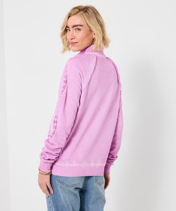 Produktbild Joe Browns High Neck Collar Embroidered Zip Through Sweatshirt (52)