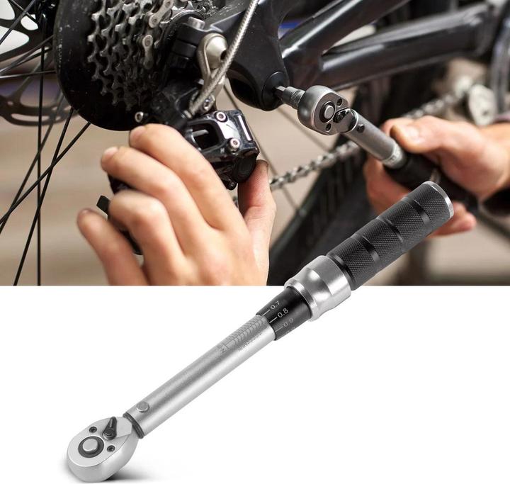 Produktbild Stahlwerk Drehmomentschlüssel-Set 32teilig 1/4" 5-25Nm Ratsche Umschaltknarre (1/4", 5 Nm, 25 Nm)