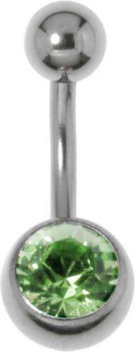 Produktbild Bijouteria Bauchpiercing (Titan, Kristall)