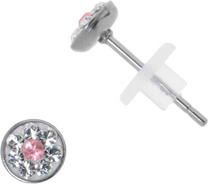 Image du produit Bijouteria Clous d'oreille (Acier inoxydable, Cristallin)