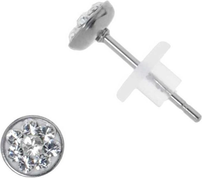 Immagine prodotto Bijouteria Orecchini (Acciaio inossidabile, Vetro (di orologio))