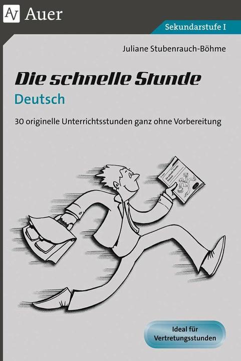 Produktbild Die schnelle Stunde Deutsch (Deutsch, Juliane Stubenrauch, 2021)
