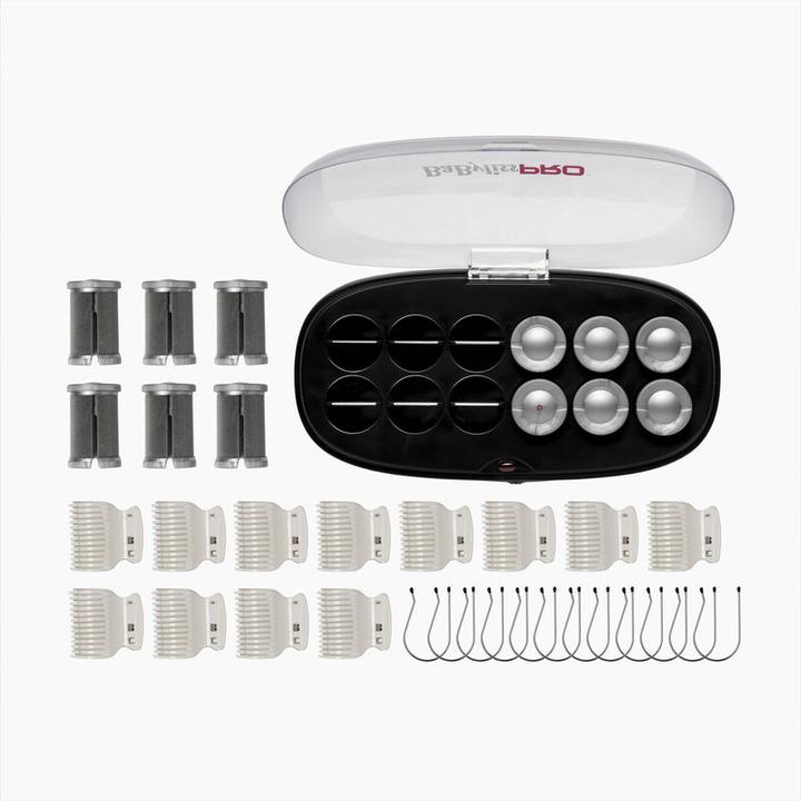 Productafbeelding BaByliss Jumbo verwarmde oproller set 12st.