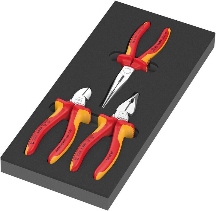 Actual product image Wera Foam insert KNIPEX pliers set VDE 1 9784