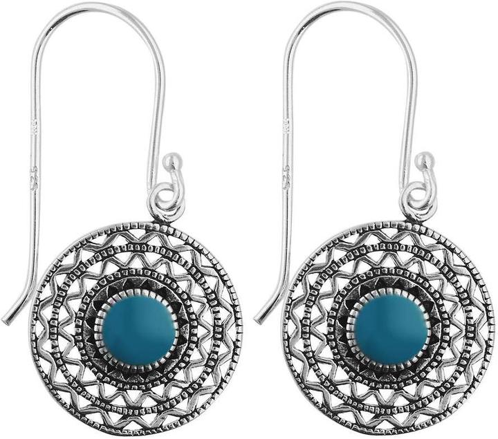 Silver, Turquoise, Black