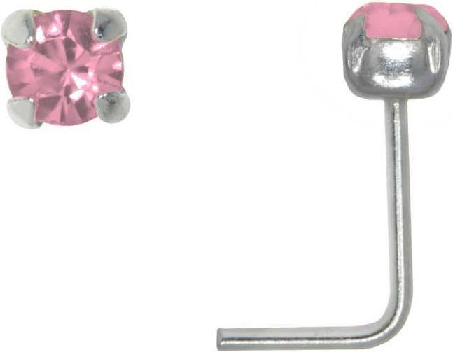 Actual product image Bijouteria Nose piercing (Silver 925, Crystal)