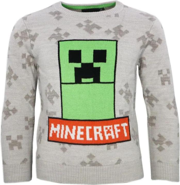 Produktbild Procos Minecraft Kinderpullover 6-12 Jahre (116, 128, 134, 140, 152)