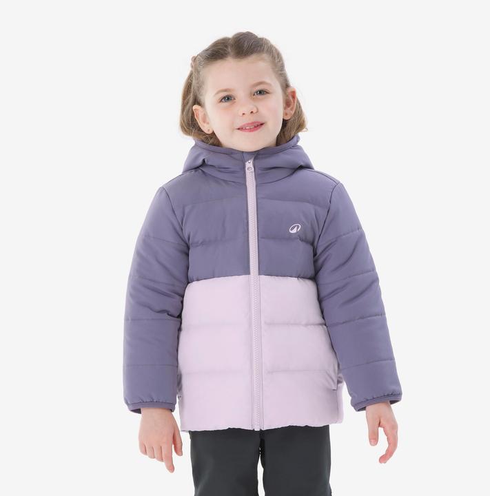Produktbild Quechua Wattierte Jacke Kleinkinder Gr. 92-116 warm Wandern - NH500 lila (116, 122)