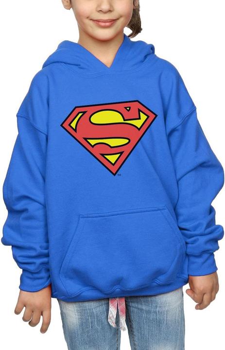 Image du produit - Sweat à capuche SUPERMAN LOGO - Fille (116)