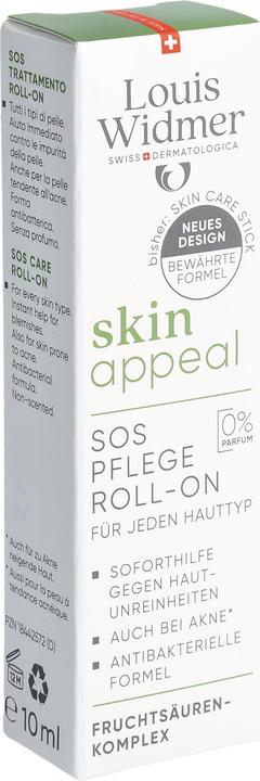 Actual product image Widmer Louis Skin Appeal SOS Pflege Roll-on 10 ml (10 ml, Face balm)