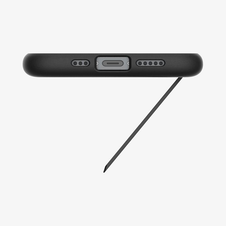Produktbild Spigen Slim Armor MagSafe iPhone 16e Case - Black (Apple iPhone 16e)