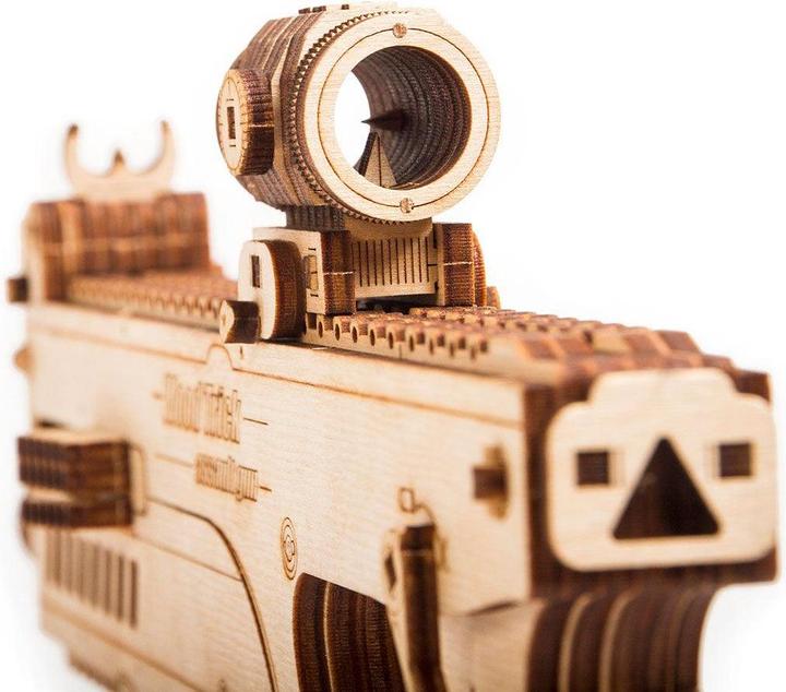 Actual product image Wood Trick Assault Gun