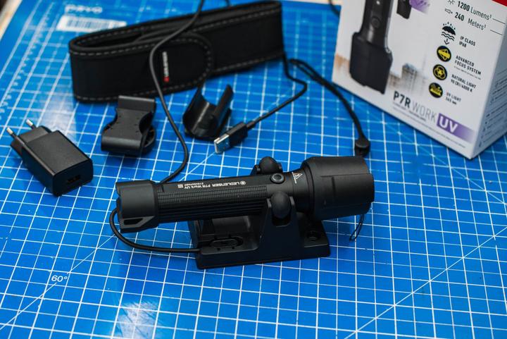 Actual product image Ledlenser P7R Work UV (17.60 cm, 1200 lm)