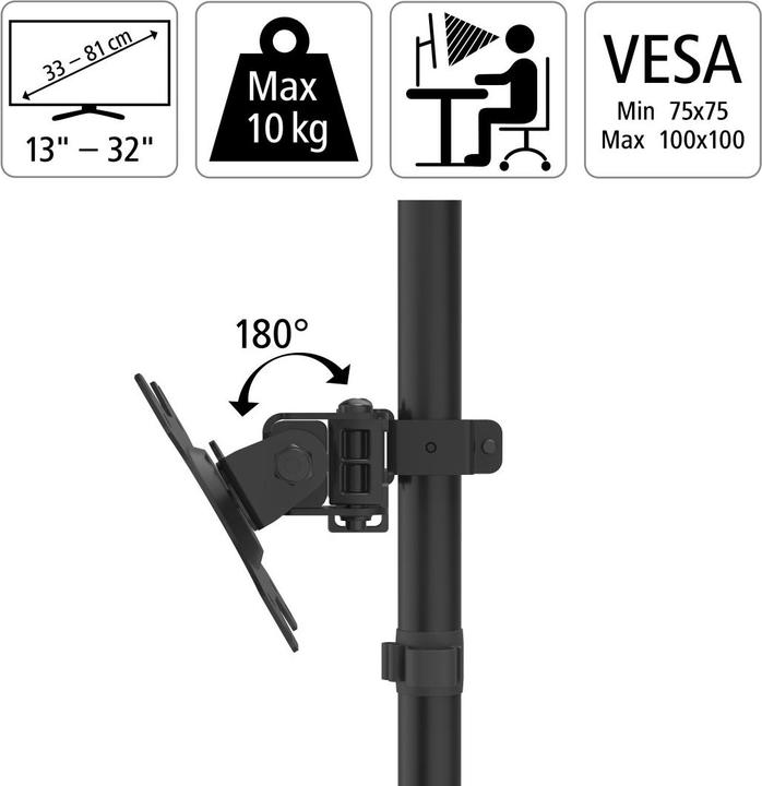 Image du produit Hama Titulaire (Tables, 31.89", 10 kg)