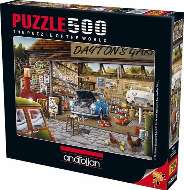 Produktbild Anatolian 3571 puzzle 500 pcs. Dayton's Garage by Hiroyuki Tanikawa (500 Teile)