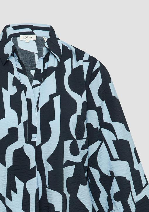 Produktbild S.Oliver Kleid Strukturiertes Kleid aus Viskosemix mit Eingrifftaschen (34)