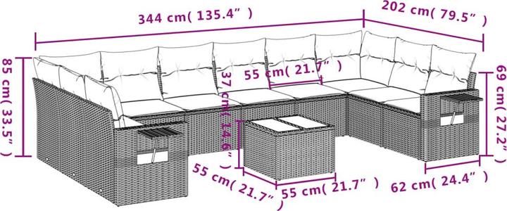 Produktbild vidaXL Mariam