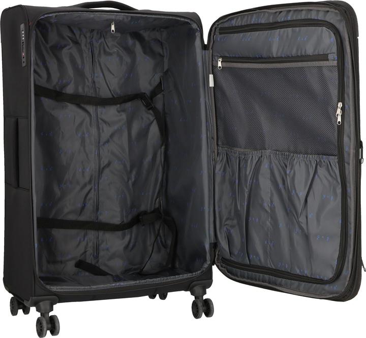 Image du produit D&N Travel Line 9504 4 roues Trolley L 76 cm avec soufflet extensible (102 l)
