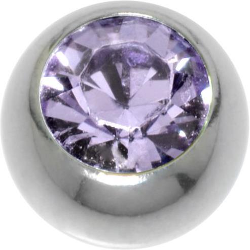 Produktbild Bijouteria Piercingverschluss (Edelstahl, Kristall)