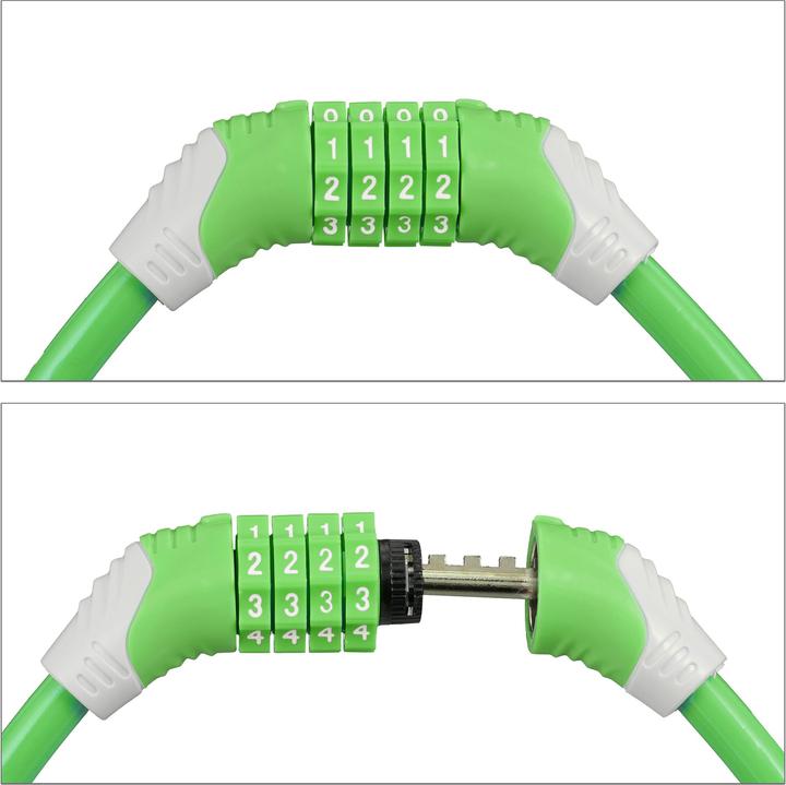 Actual product image Relaxdays Bicycle lock (70 cm)