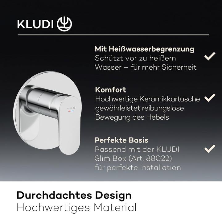 Produktbild Kludi X1 Unterputz-Brause-Einhandmischer