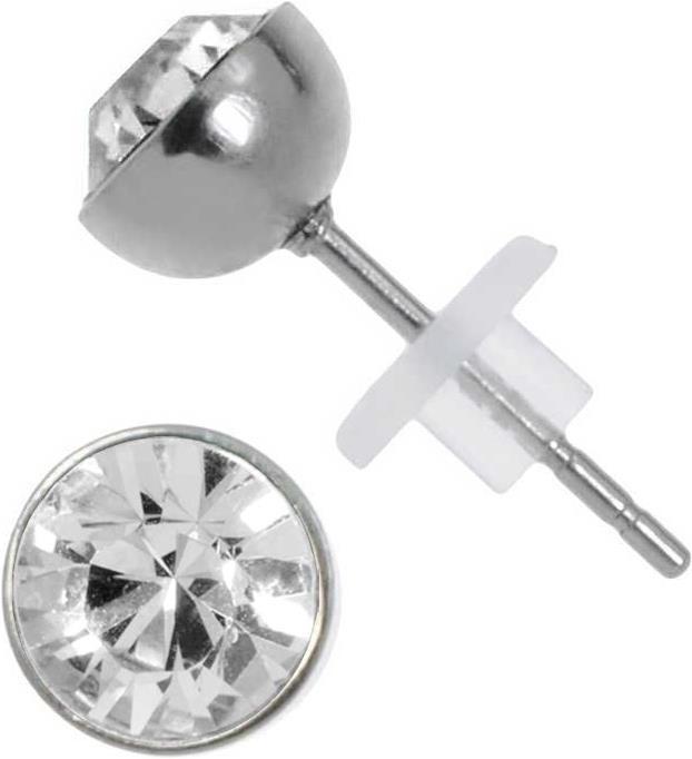 Image du produit Bijouteria Clous d'oreille (Acier inoxydable, PVC, Cristallin)