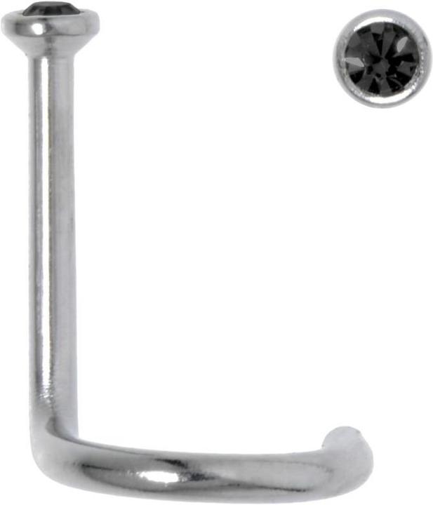 Image du produit Bijouteria Piercing nez (Acier inoxydable, Cristallin)