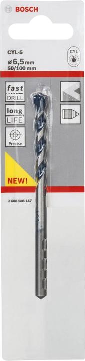 Produktbild Bosch Professional Zubehör Betonbohrer CYL-5 (6.5 mm)