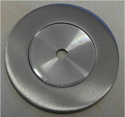 Universal Textiles Stainless steel washer for wall/door buffer