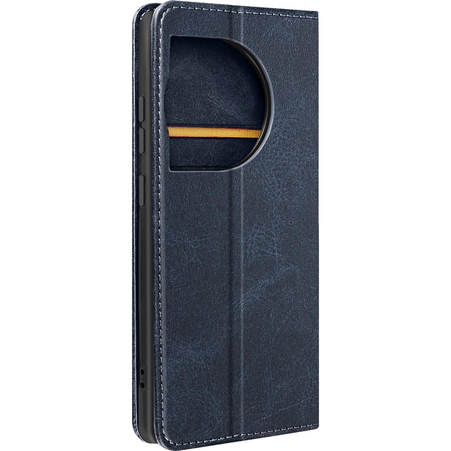 Thumbnail - Avizar Leather Calf Cover Series (OnePlus 12), Smartphone Hülle, Blau
