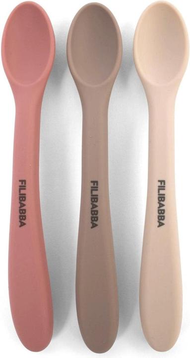 Actual product image Filibabba Babylöffel Rose Mix 3er-Pack