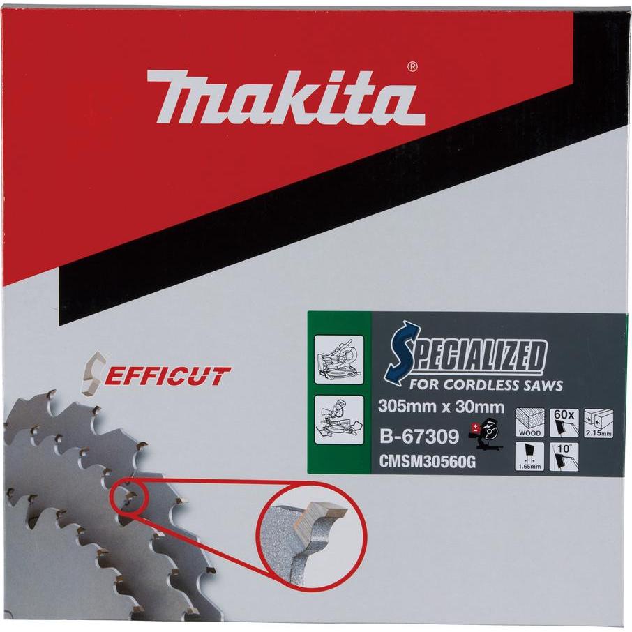 Thumbnail - Makita, Sägeblatt, EFFICUT Sägeblatt 305x30mmx60Zähne