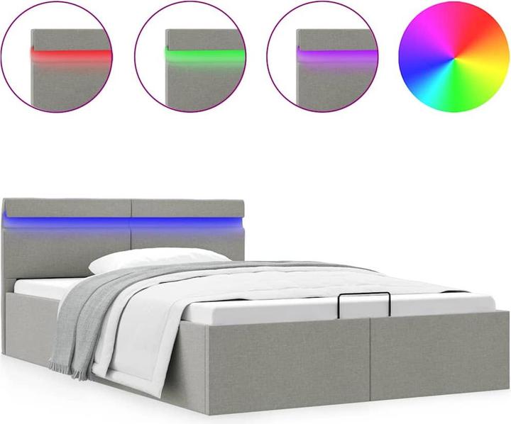 Actual product image vidaXL Bettgestell (140 x 200 cm)