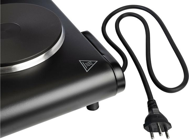 Produktbild Furber Doppelkochplatte Schwarz, 1500 W / 1000 W