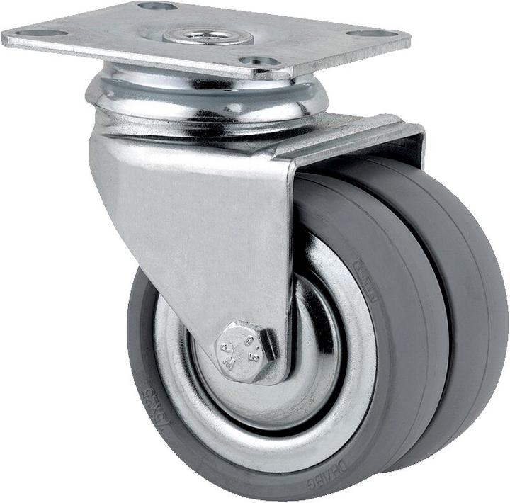 Produktbild Tente Doppel-Lenkrollen