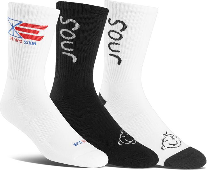 Produktbild etnies Sour 3 Pack Sock (3er Pack, One Size)
