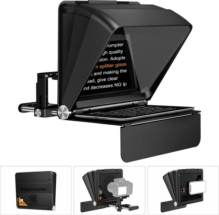 Produktbild Lensgo Teleprompter Autocue TC7II Ultimate Kit (Teleprompter)