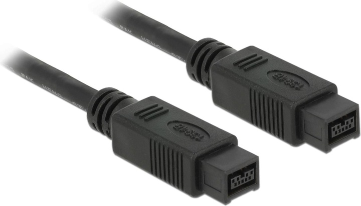 Actual product image Delock FireWire cable 800Mbps 9Pin-9Pin 3 m (3 m)