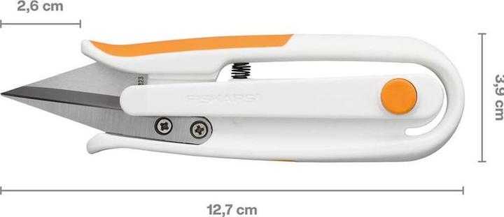 Produktbild Fiskars Fadenschere weiss 12,5 cm (12.50 cm)