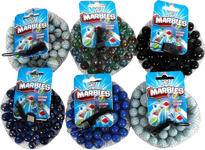 Actual product image NoName Marbles ace in display
