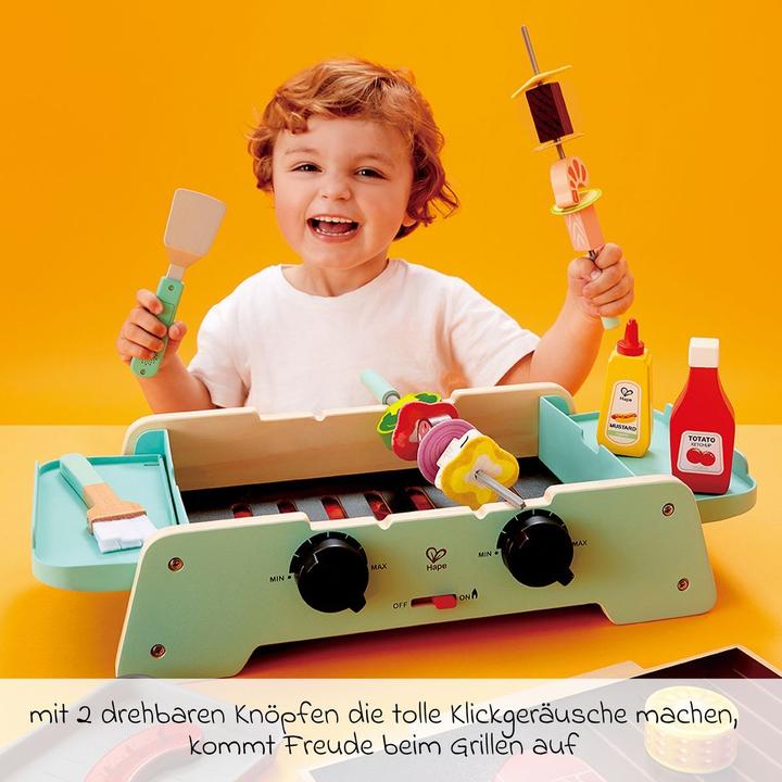 Actual product image Hape Grill with cast iron pan