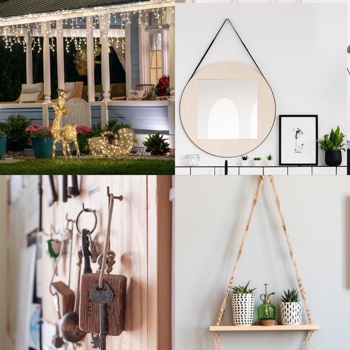 Produktbild Helpmate Schraubhaken, 40 × 3,0 × 15 × 14 mm, gerade, Stahl, verzinkt, Holzgewinde (50 Schrauben pro Stück)