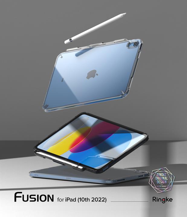 Produktbild Ringke Case for iPad 10th 2022 FUSION* SMOKE BLACK (Apple iPad 2022 (10. Gen))