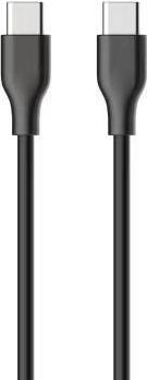 Konrow KCCTCPB1 - USB-Kabel Typ C auf Typ C (1m, Schwarz) - Originalverpackung (1 m)